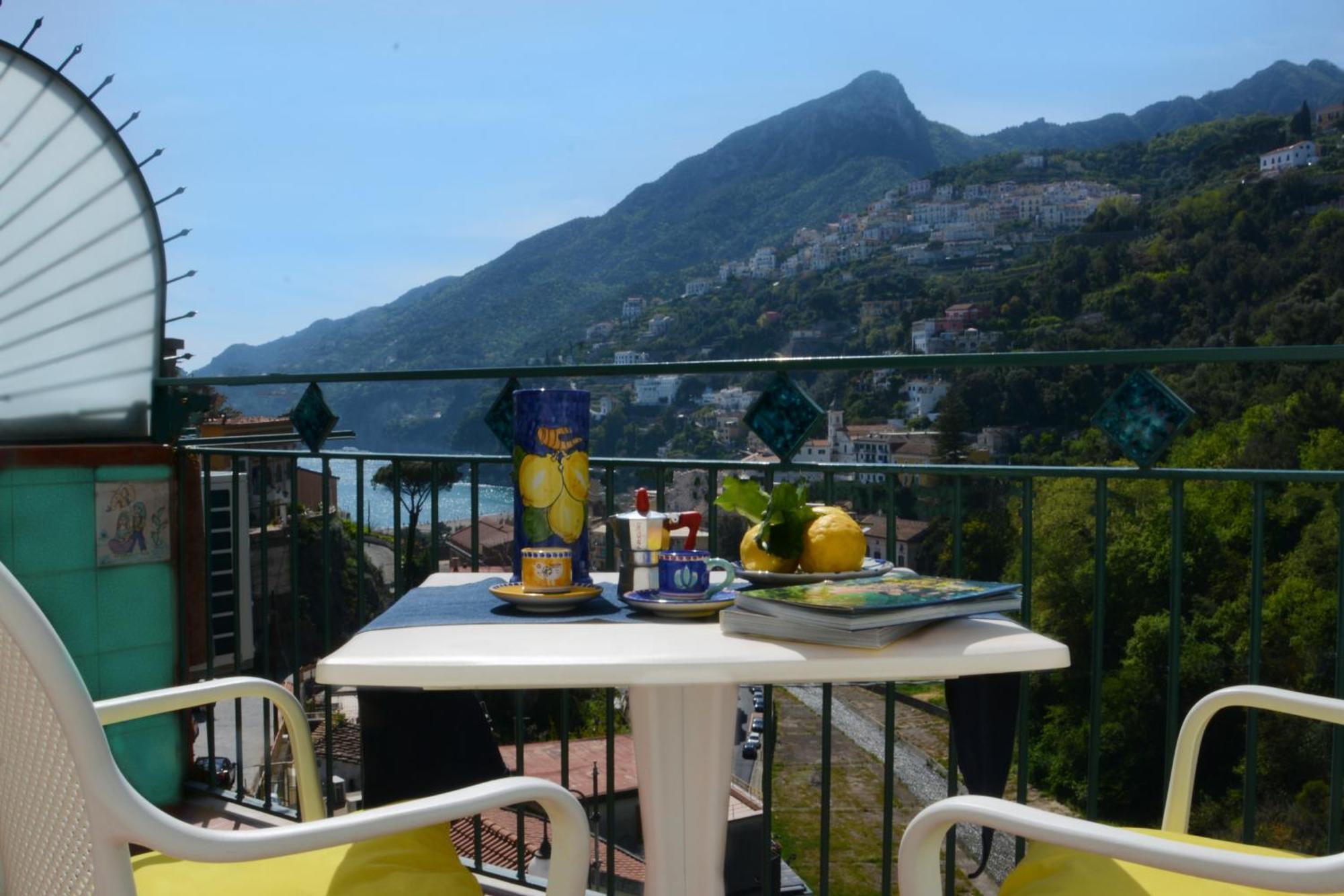 Panoramic Flat Amalfi Coast - Sea View 1 Lejlighed Vietri Eksteriør billede