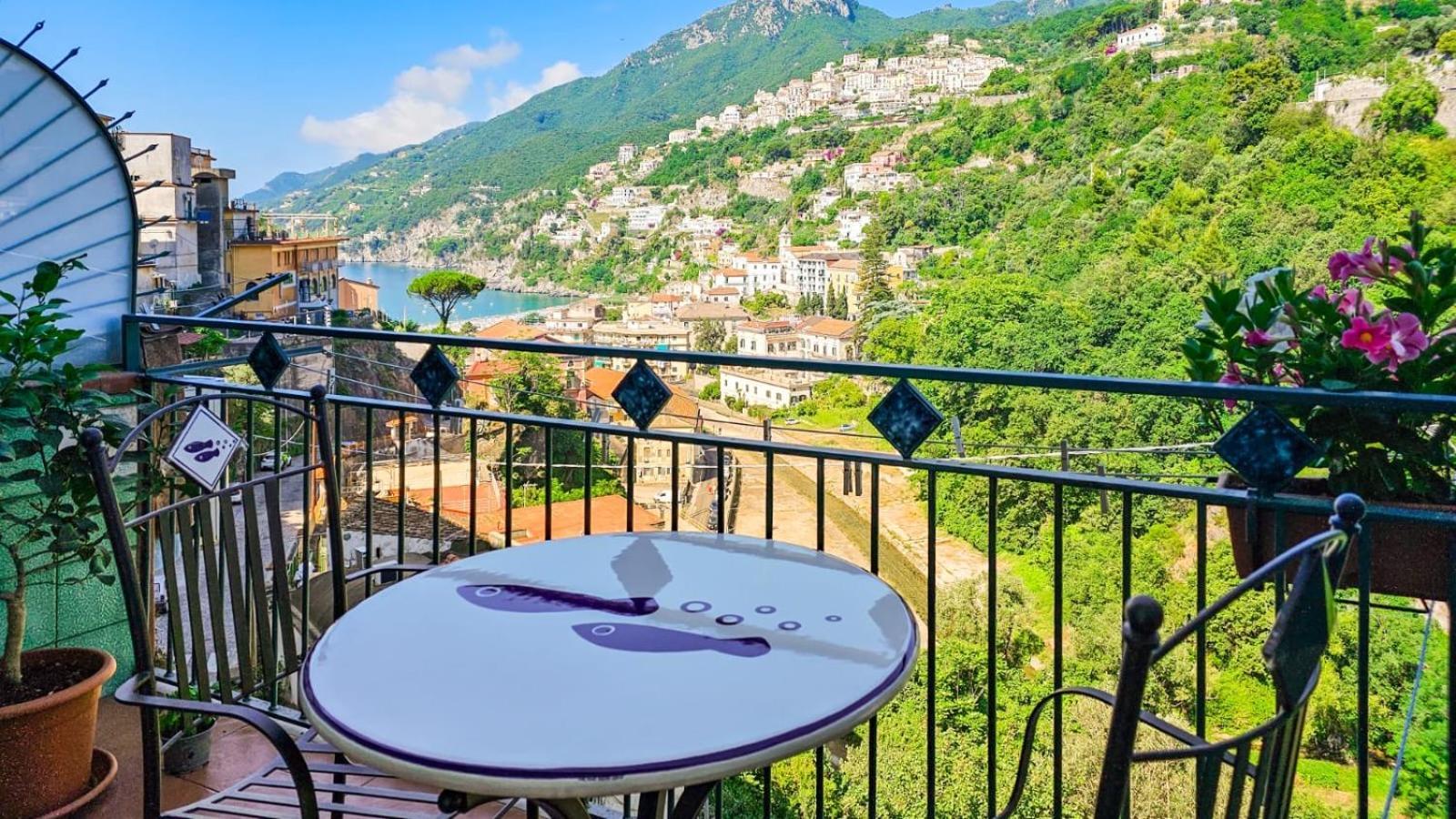 Panoramic Flat Amalfi Coast - Sea View 1 Lejlighed Vietri Eksteriør billede