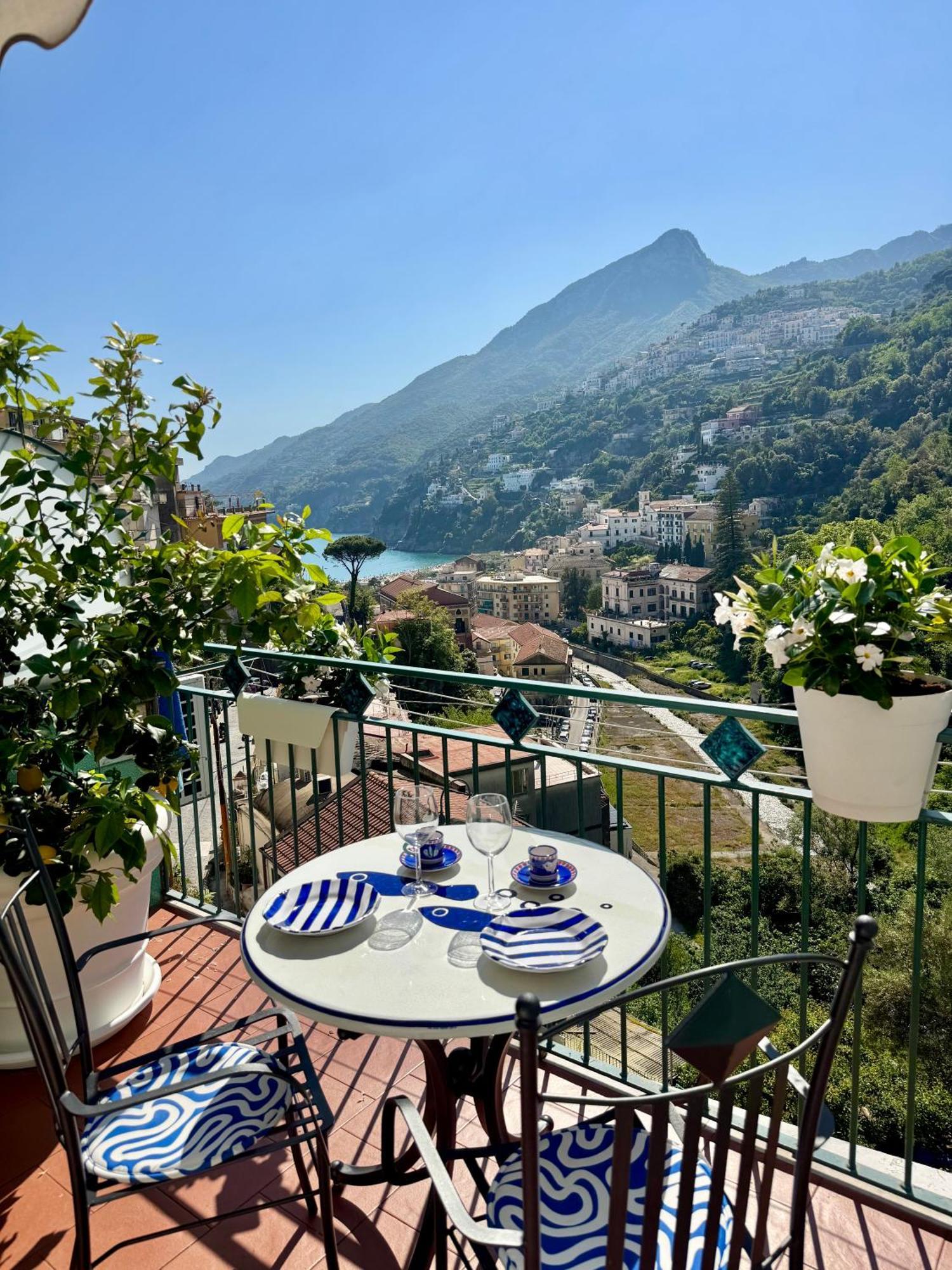 Panoramic Flat Amalfi Coast - Sea View 1 Lejlighed Vietri Eksteriør billede